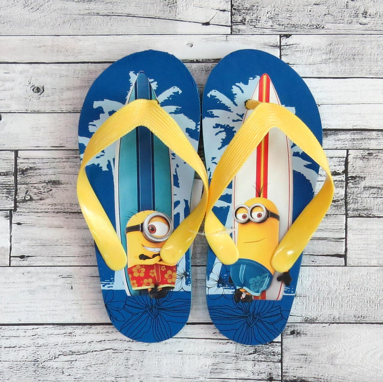 

Вьетнамки Minions Despicable Me для мальчика 31/32 Синие 17993