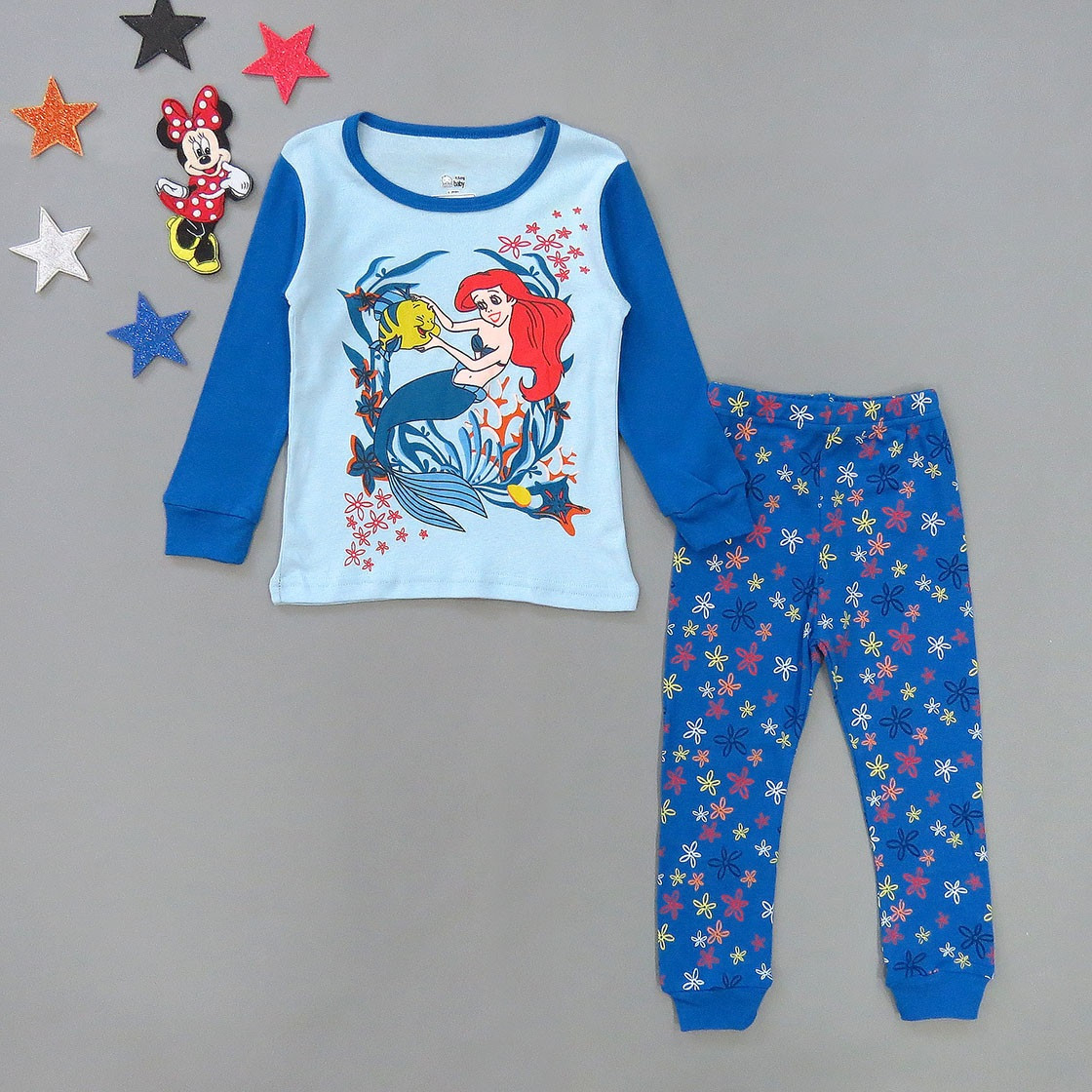 

Пижама Ariel H.Kong baby для девочки 130 см Синяя 16913
