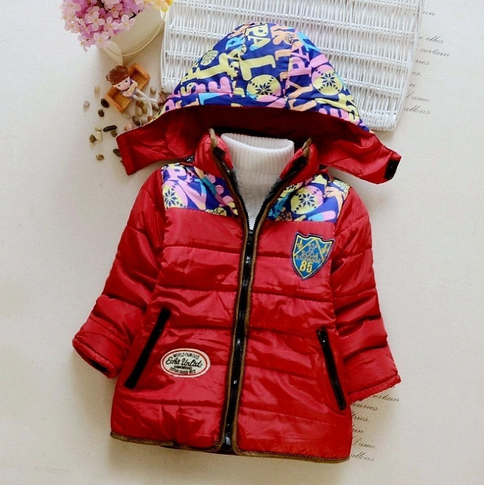 

Куртка Jingpin fashion для мальчика 130 см Темно-красная 14998