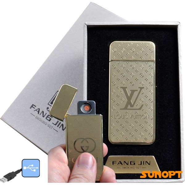 

USB зажигалка в подарочной упаковке "Louis Vuitton" (спираль накаливания) №4796A-4