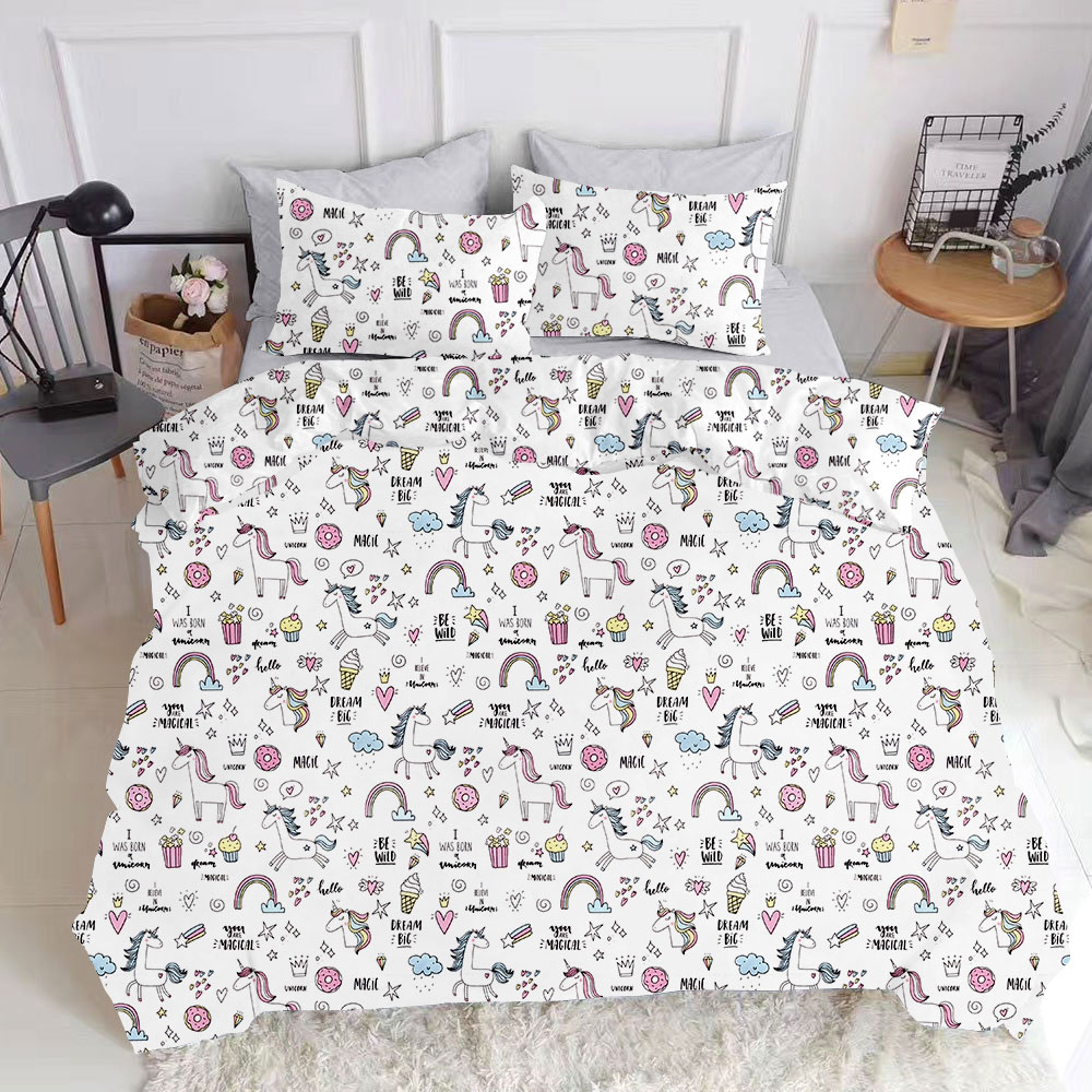 

Комплект постельного белья Cosas Unicorn Sweet Grey 200х220