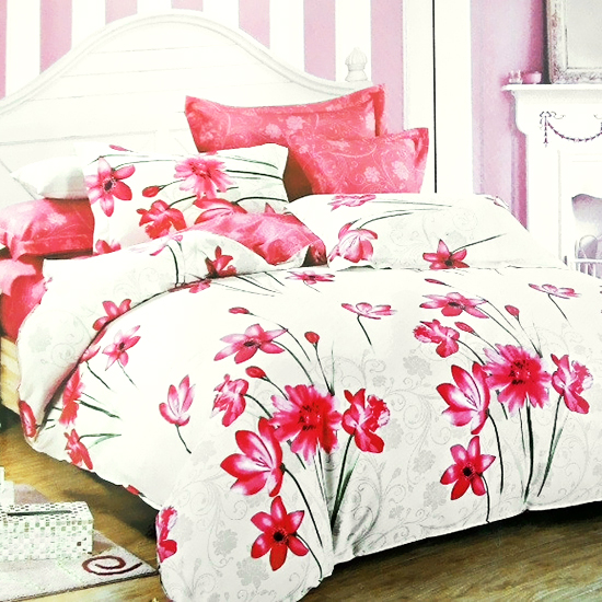 

Комплект постельного белья полуторный Elway 5033 Pink Blossom 5033-p