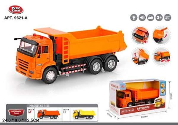 

Игрушечная машина-самосвал «Автопарк» PLAY SMART (9621A)