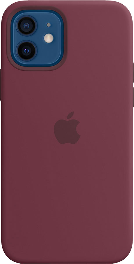 

Панель Apple MagSafe Silicone Case для Apple iPhone 12/12 Pro Plum (MHL23ZE/A)