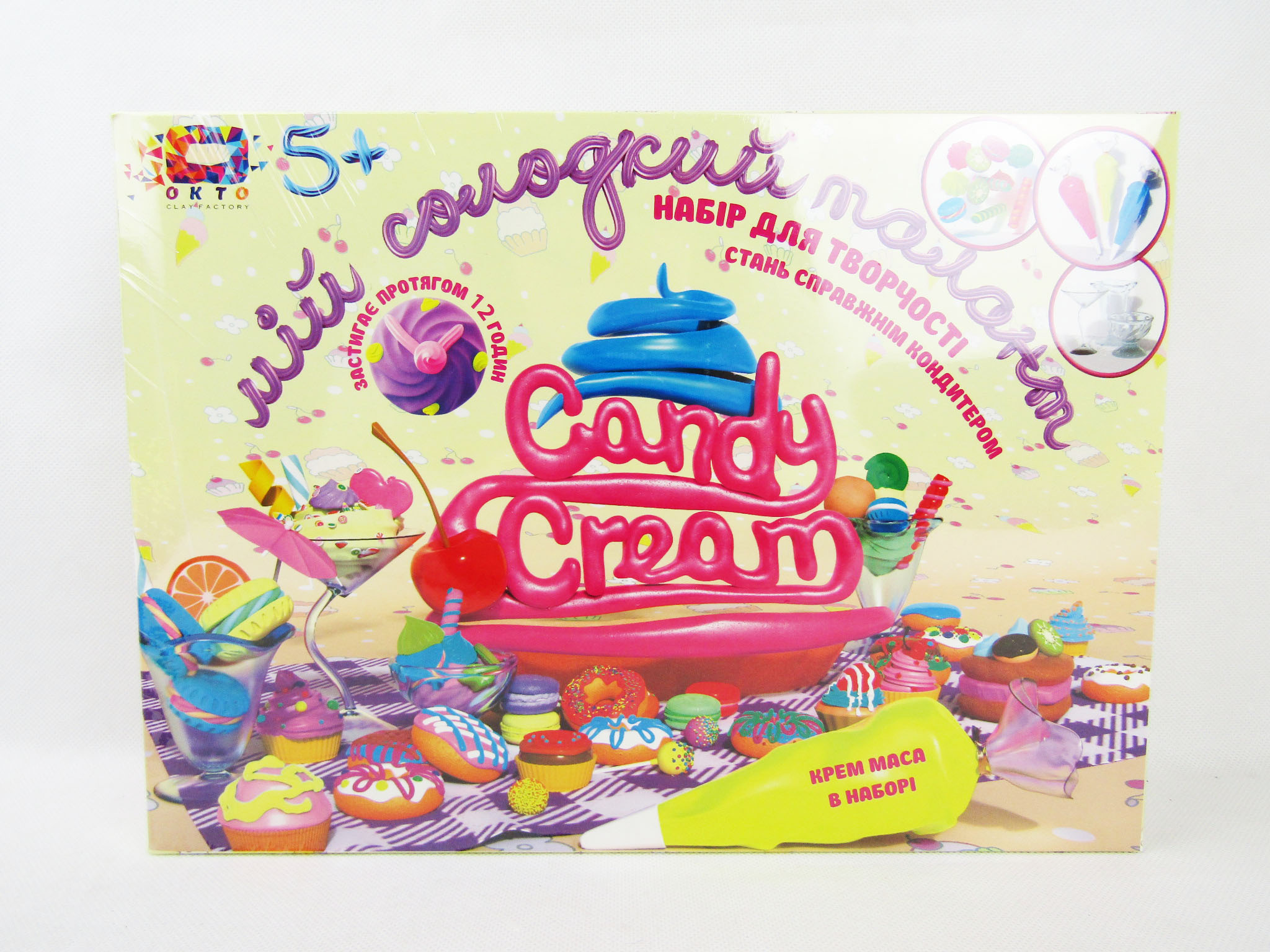 

Набір для творчості ТМ Candy cream Кремові фантазії ОКТО (75014)