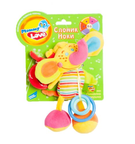 

Погремушка "Слоник Ноки"