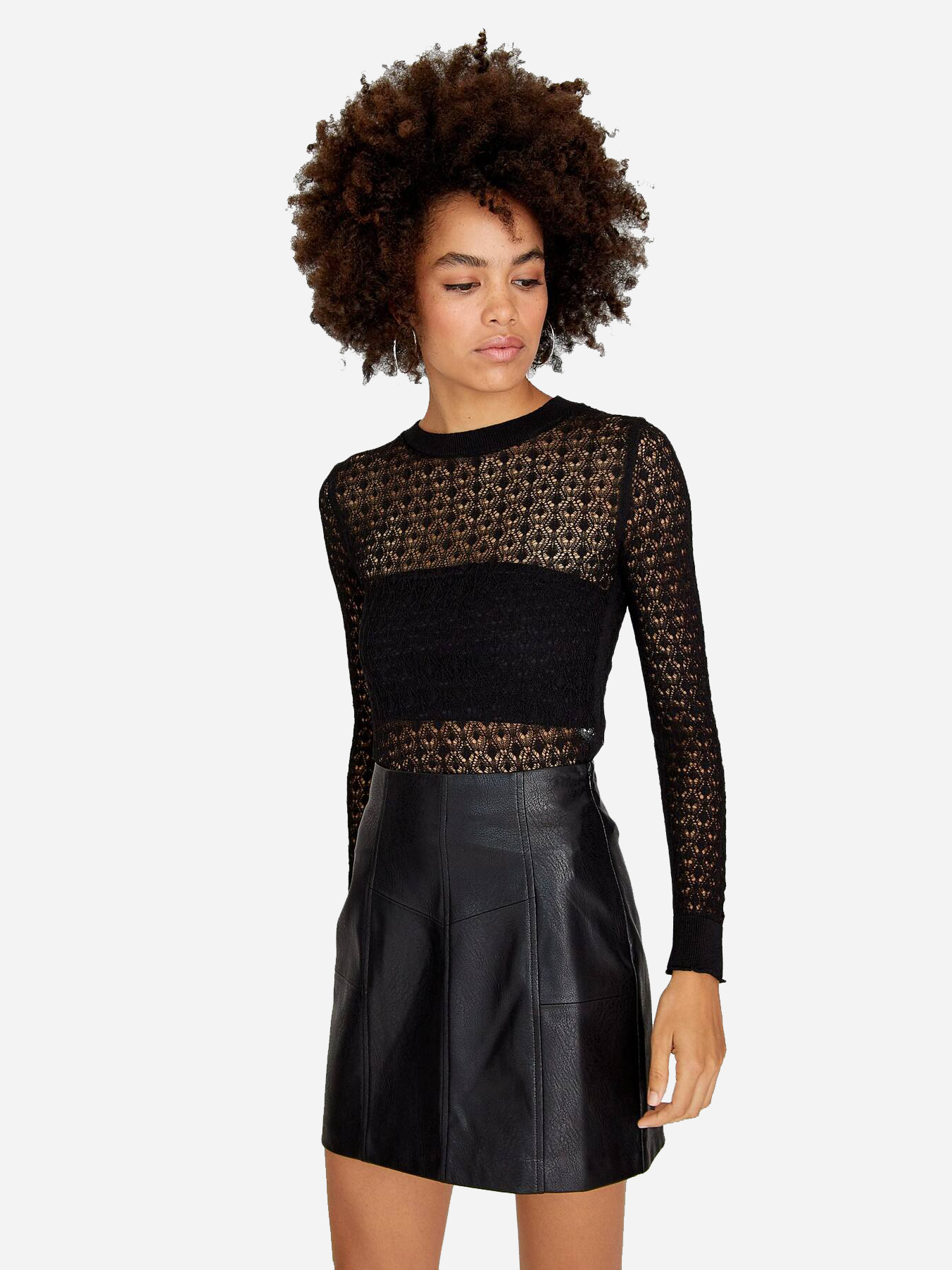

Джемпер Stradivarius 05101135001 M Черный