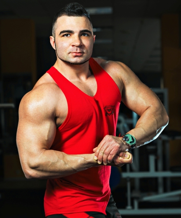 

Майка fitU Progress S красная