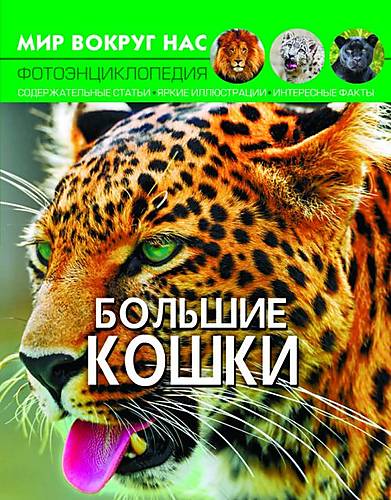 

Книга "Мир вокруг нас. Большие кошки" Crystal Book (F00021256)