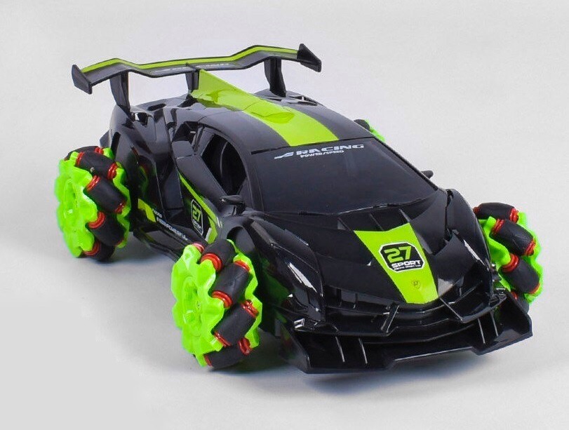 

Машина на радиоуправлении DB - 2082 аккумулятор 4.8V, черно-салатовая