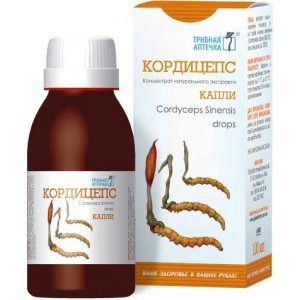 

Краплі Грибна аптечка Кордицепс Концентрат натурального екстракту 100 мл