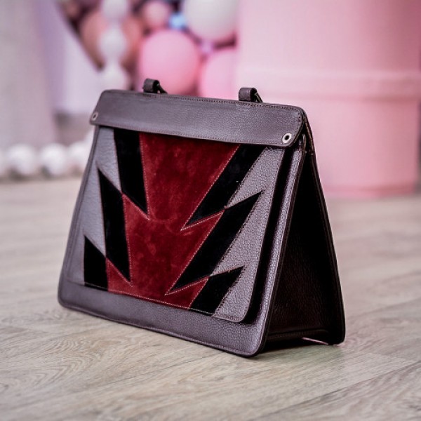 

Сумка из натуральной кожи женская LL №90387 black