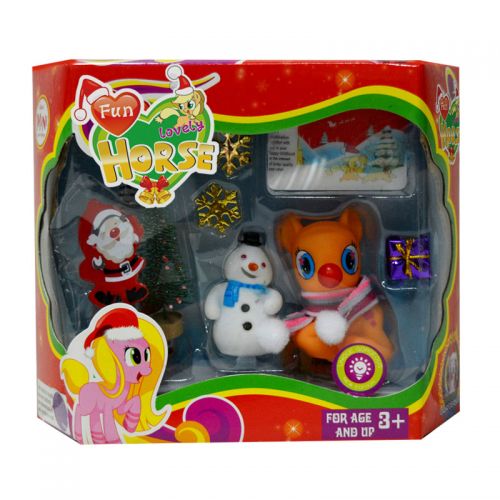 

Новогодний набор "Lovely Pony" (с оранжевым пони) 3216D (15-122641)