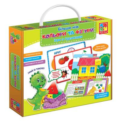 

Настольная игра Vladi Toys Более чем цвета и фигуры украинская версия (VT2801-20) (10-525256)