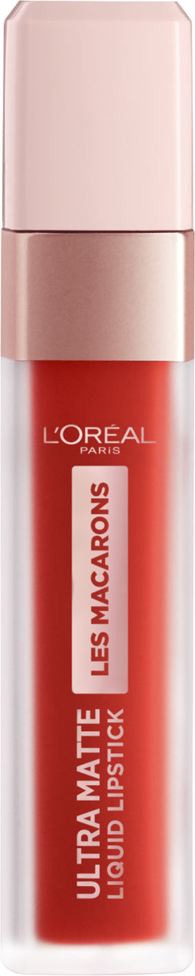 Акція на Жидкая помада для губ L’Oréal Paris ультра-матирующая Les Macaron 832 Strawberry Sauvage 7.6 мл (3600523729029) від Rozetka UA