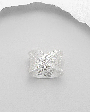 

Серебряное кольцо Ажур, 3/53-701-4366/95/18, размер 18