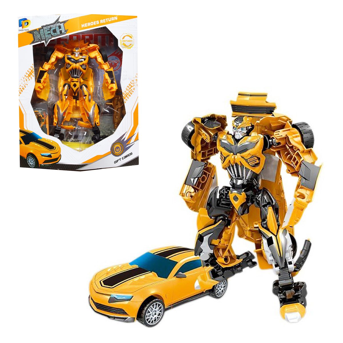 

Трансформер робот Deformation Mech Спорткар Dade Toys (D622-E266) (147762)