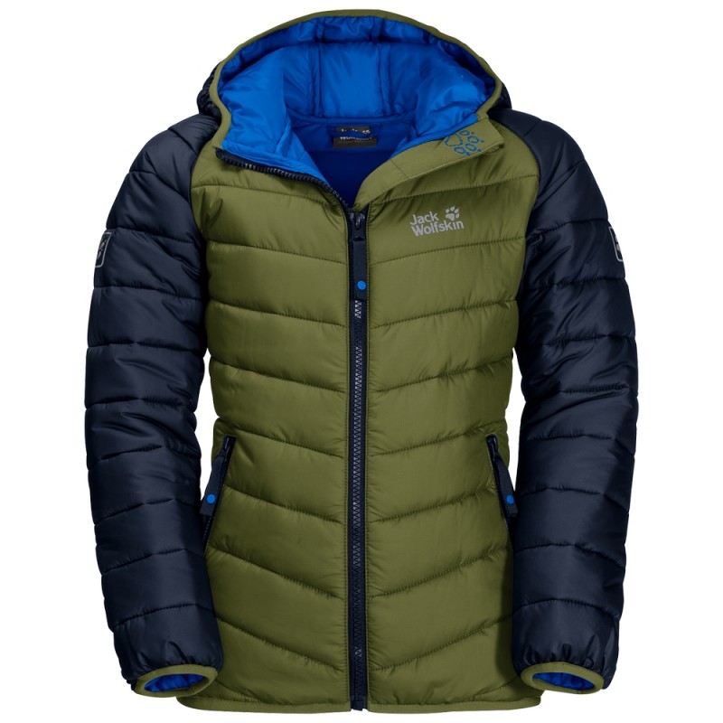 

Куртка стеганная K ZENON JKT Jack Wolfskin 1604143-4521 152 Зеленый