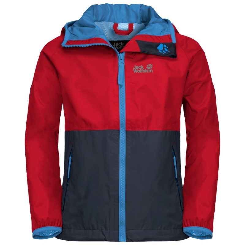 

Ветровка RAINY DAYS KIDS Jack Wolfskin 1604815-2015 128 Красный