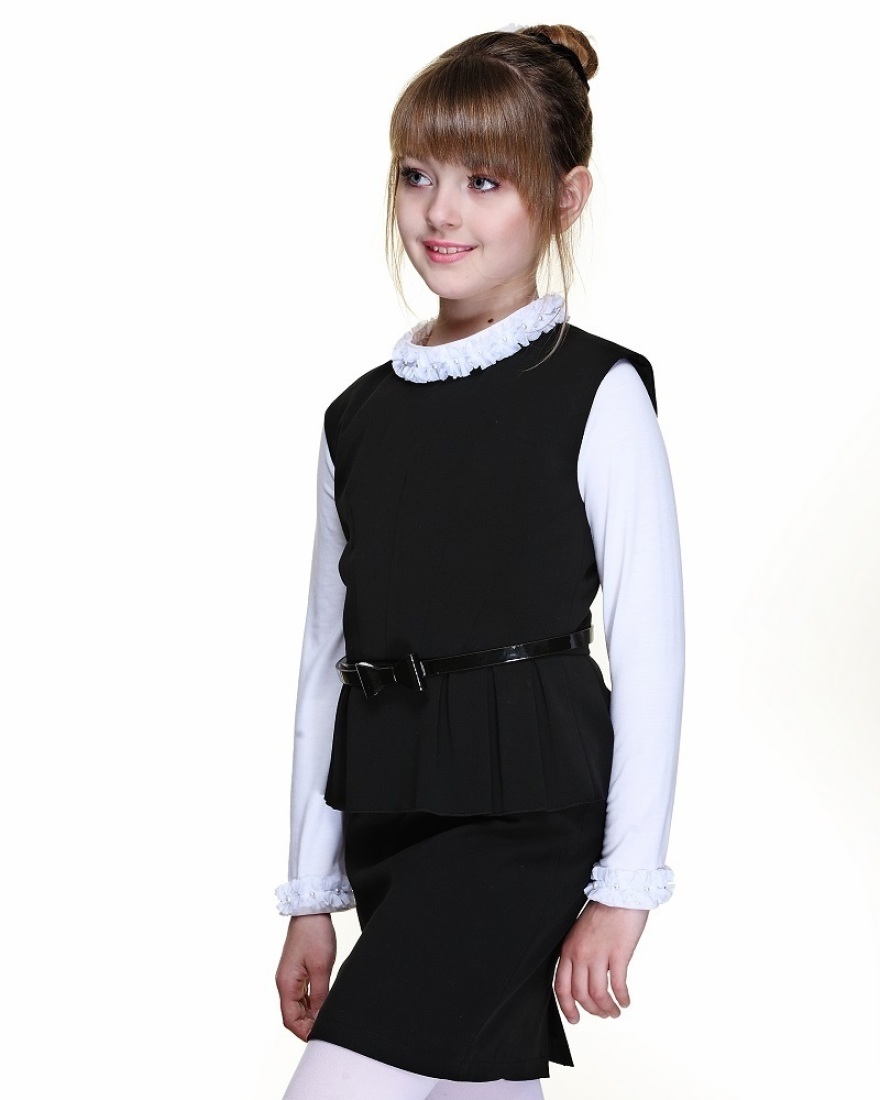 

Платье Lukas Kids с баской 152 черное(4207ч)