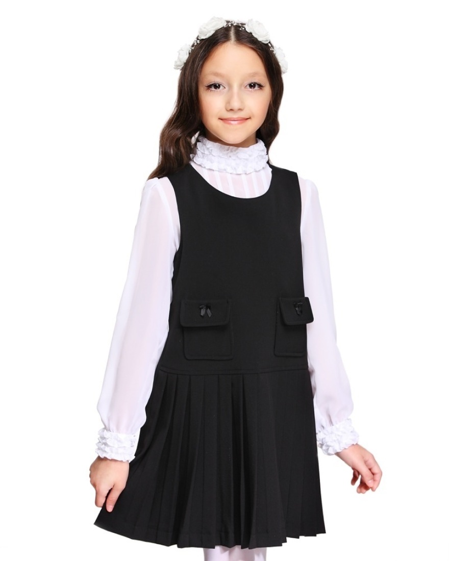 

Платье Lukas Kids со складками по переду 128 черное(5211ч)