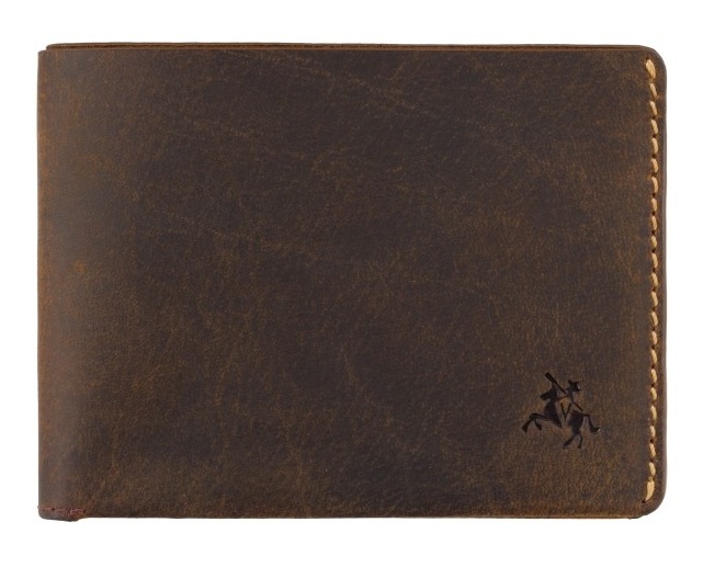 

Коричневый портмоне мужской Visconti RW49 OIL TAN Dollar