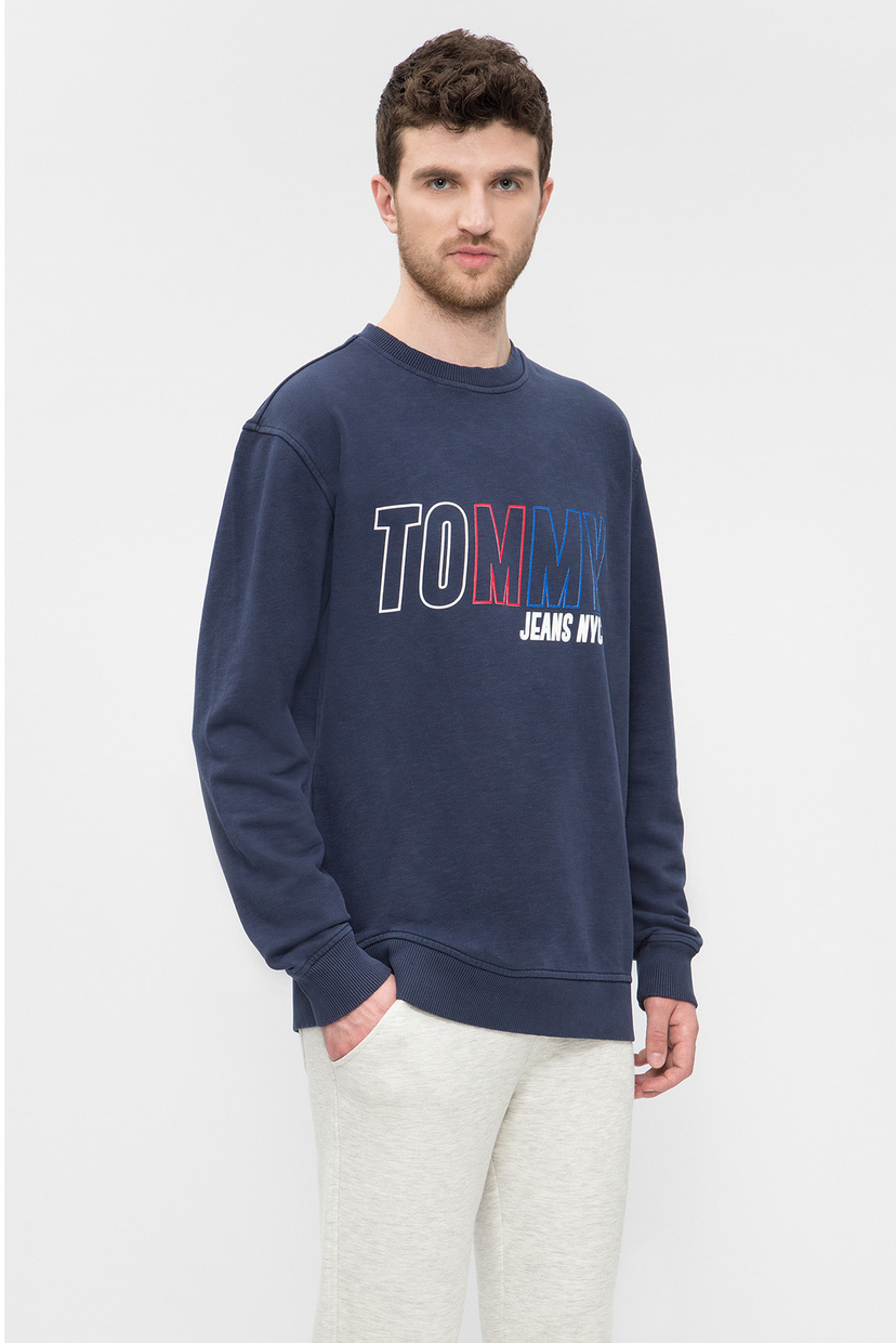 

Мужской темно-синий свитшот Tommy Hilfiger M DM0DM04068