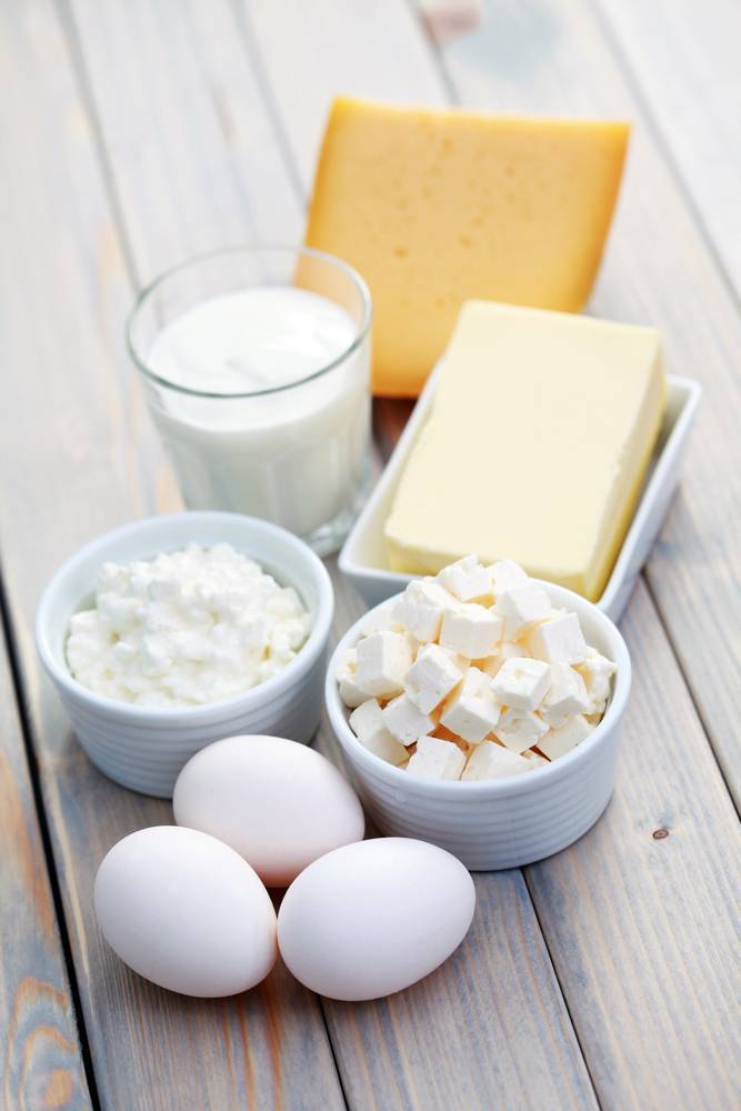 

Картина на холсте LaPrint Молочные продукты 80х120 см