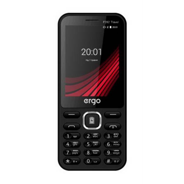 

Ergo F282 Travel Dual Sim Black