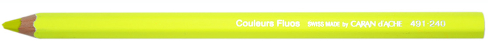 

Карандаш Caran d'Ache Maxi Fluo 6 мм Жёлтый (7630002325080)