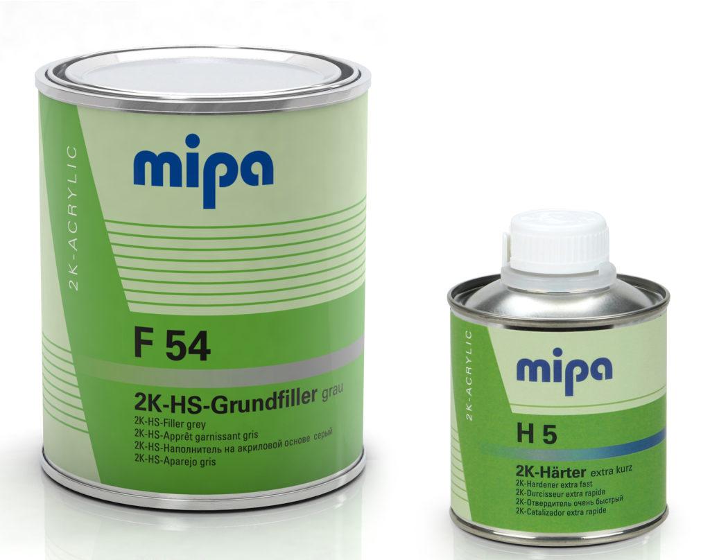 

Акриловый грунт наполнитель Mipa 4+1 Acrylfiller + отвердитель 1.25 л Белый