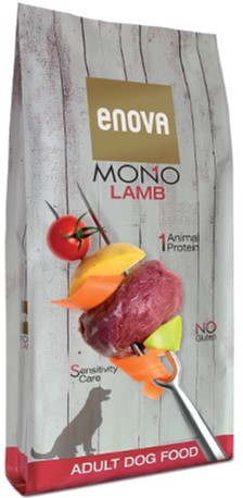 

Полнорационный сухой корм Enova MONO Lamb для взрослых собак всех пород 12 кг