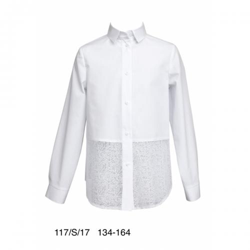 

Блуза SLY 117S-S-17 146 см белый