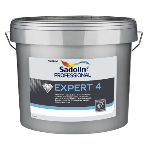 

Глубокоматовая краска для стен Sadolin Expert 4 Белый 2.5 л