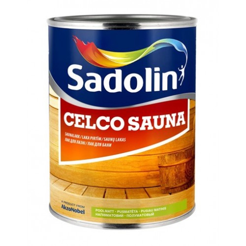 

Лак для бани Sadolin Celco Sauna Бесцветный 2.5 л