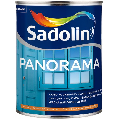 

Краска для окон и дверей на водной основе Sadolin Panorama Белый 6 x 1 л