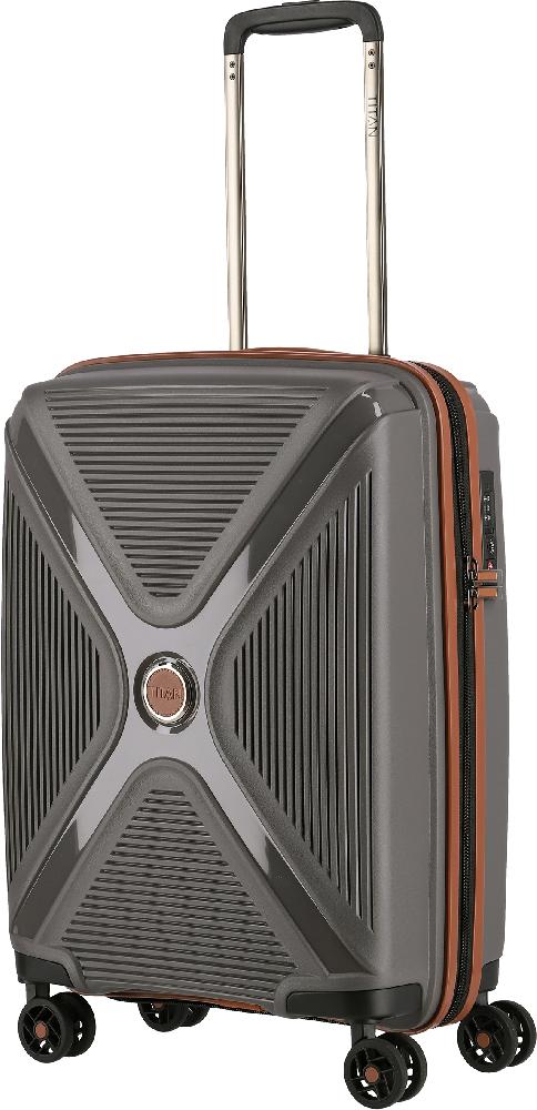 

PARADOXX/Anthracite Чемодан на 4 колесах S (40л,2,5кг) (40x55x20см) Titan Ti833406-04
