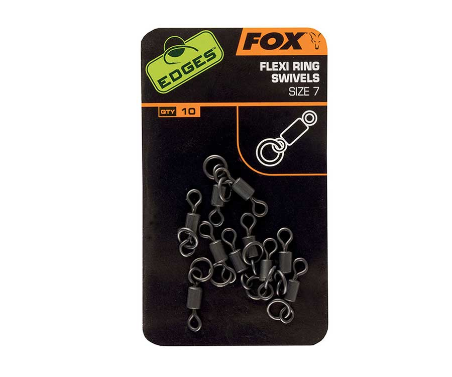 

Вертлюг с кольцом FOX Flexi Ring Swivel № 7 new (арт.3838CAC289)