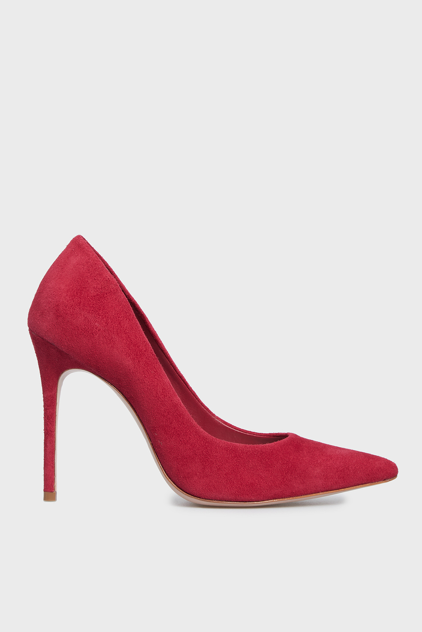

Женские бордовые замшевые лодочки Schutz 36 S0209100010819U