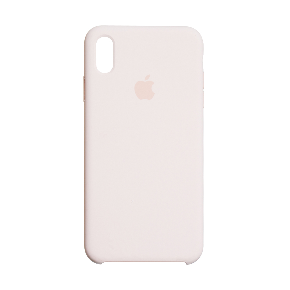 

Чехол для iPhone Xs Max Silicone case pink sand