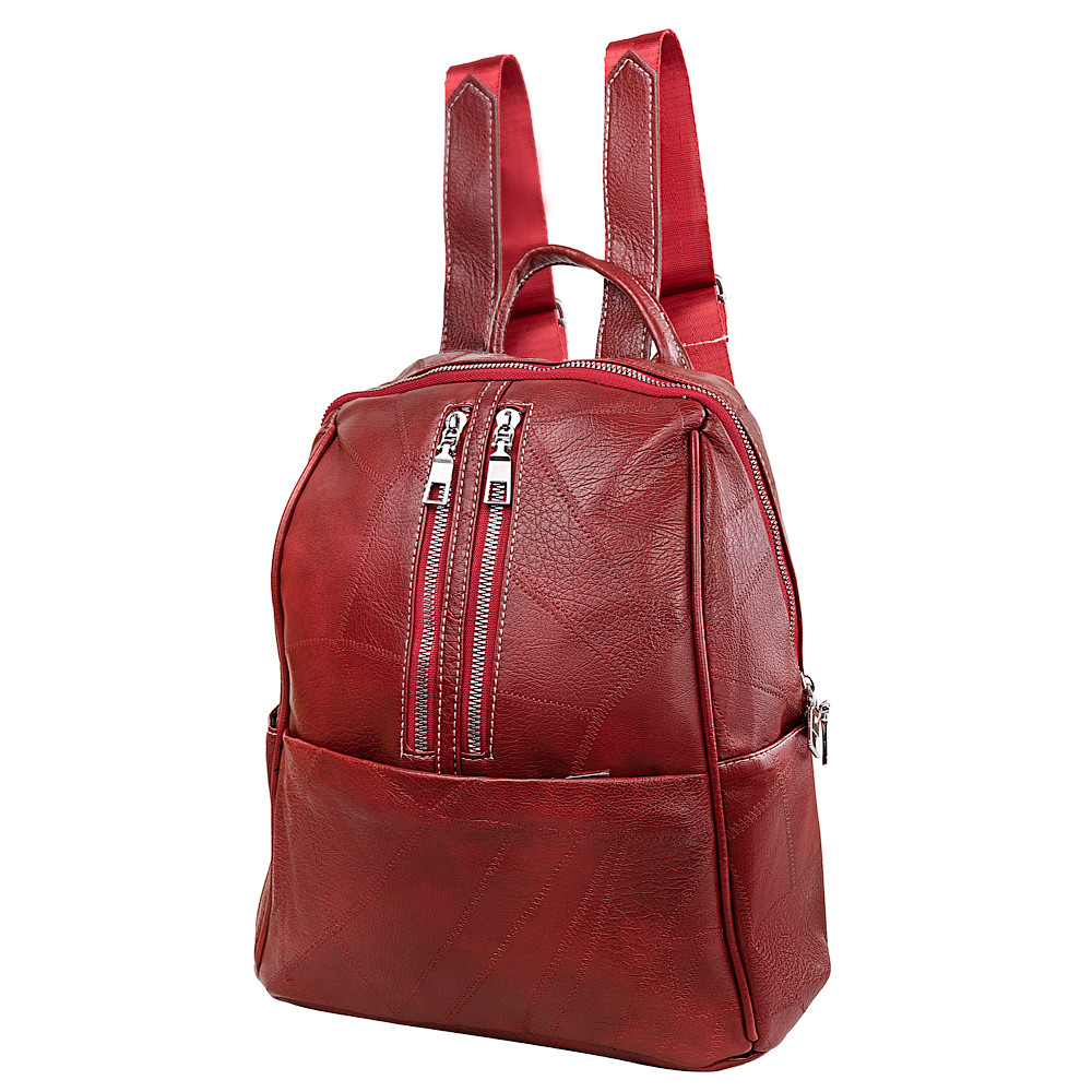 

Городской рюкзак женский Valiria Fashion 26х30х15 см Красный