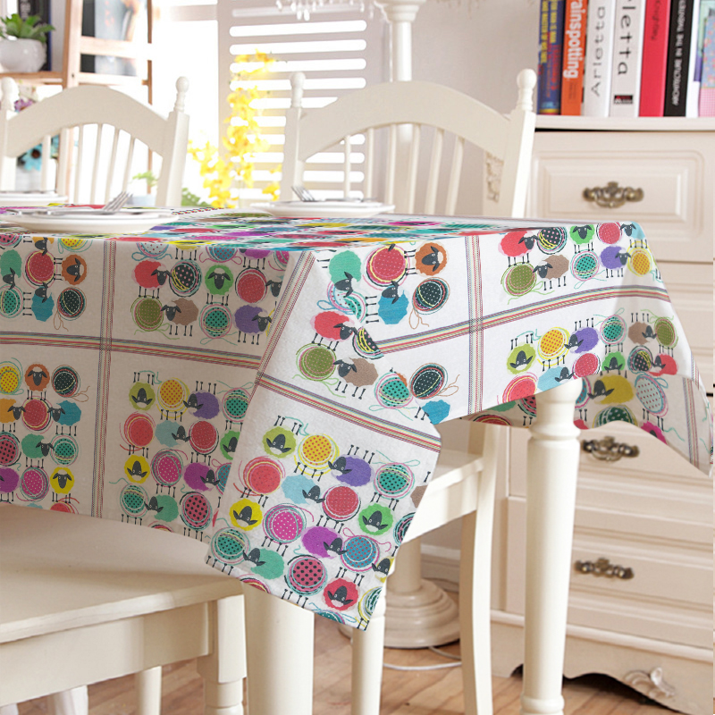 

Скатерть с акриловым покрытием 8458 Time Textile 140x180 см Комбинированный