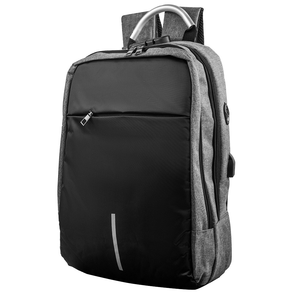 

Смарт-рюкзак мужской Valiria Fashion 28х43х10 см Серый