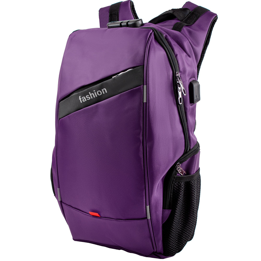 

Смарт-рюкзак мужской Valiria Fashion 34х48х20 см Фиолетовый