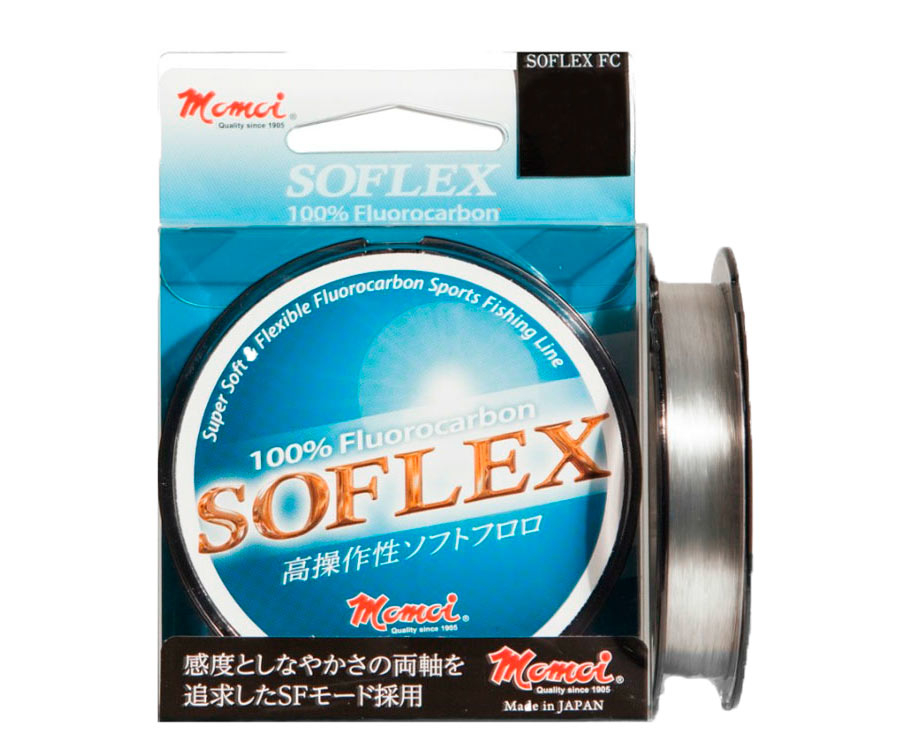

Леска Momoi Fluorocarbon Soflex FC 50м 0.369мм (арт.3838SFC050-369)