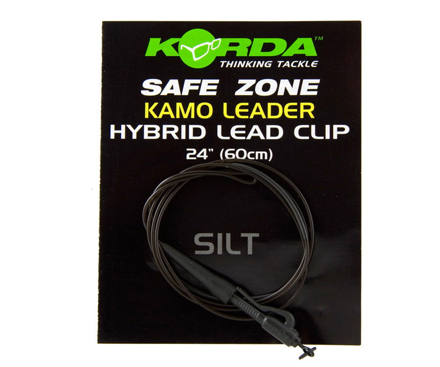 

Лидер Korda Euro Safezone Leaders Ring Swivel 40 lb Clear (арт.3838KSZ13)