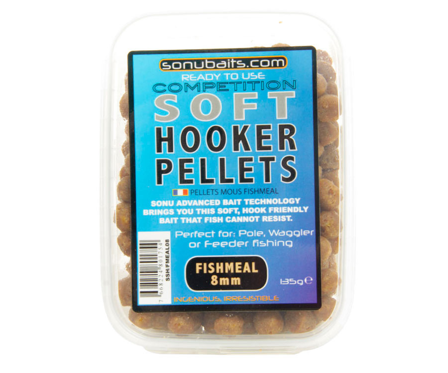 

Пеллетс Sonubaits Soft Pellets Fishmeal 8 мм (арт.3838SSH_FMEAL08)