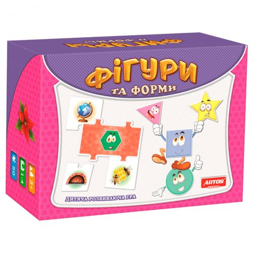 

Логические пазлы "Фигуры" 20581 (15-18383)