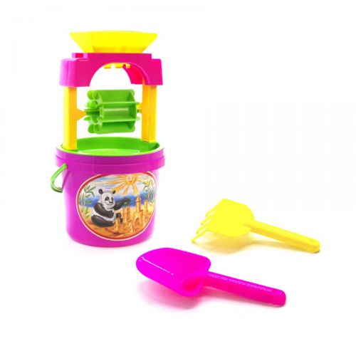 

Песочный набор "Панда" с мельницей розовый 0439 (15-137109)