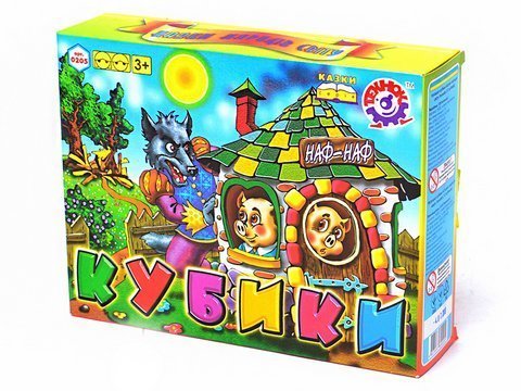 

Кубики "Сказки народов мира ТехноК", 12 кубиков 0205 (15-11140)